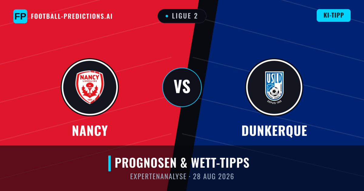 Nancy vs Dunkerque — Prognose und Spielvorschau
