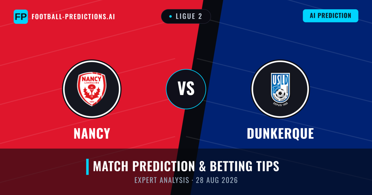 Nancy vs Dunkerque — match prediction & preview
