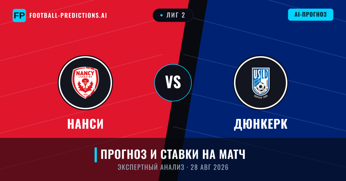 Нанси – Дюнкерк — прогноз и превью матча