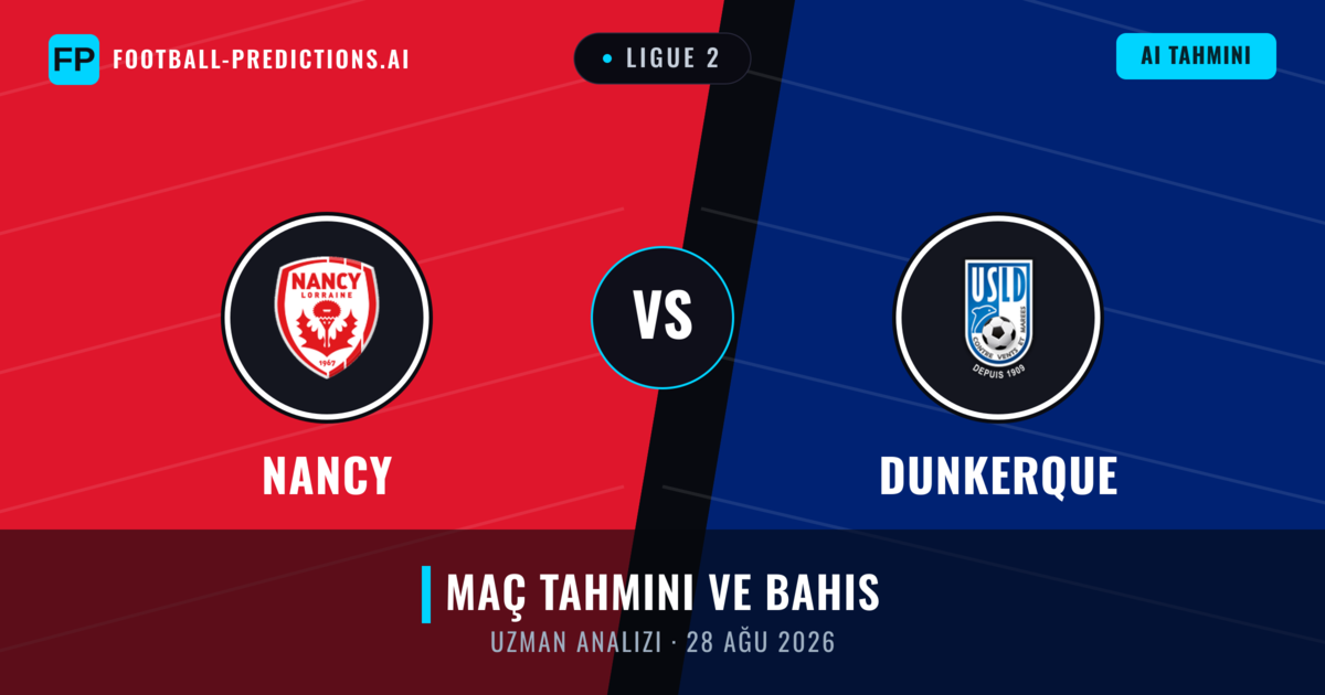 Nancy - Dunkerque — maç tahmini ve önizleme