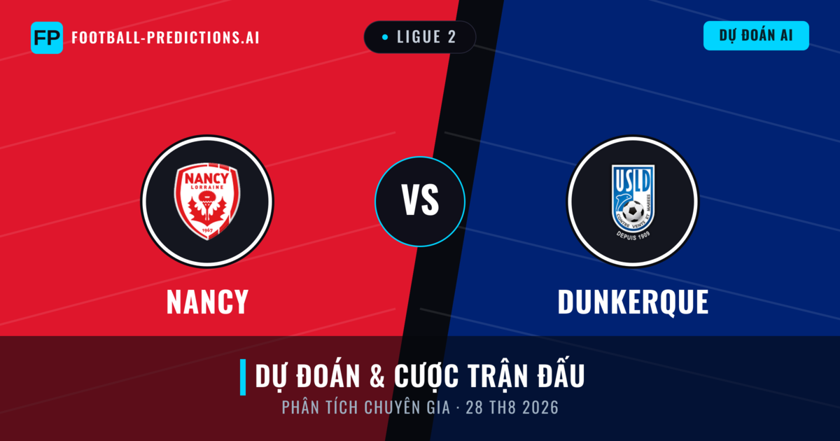 Nancy vs Dunkerque — dự đoán và xem trước trận đấu