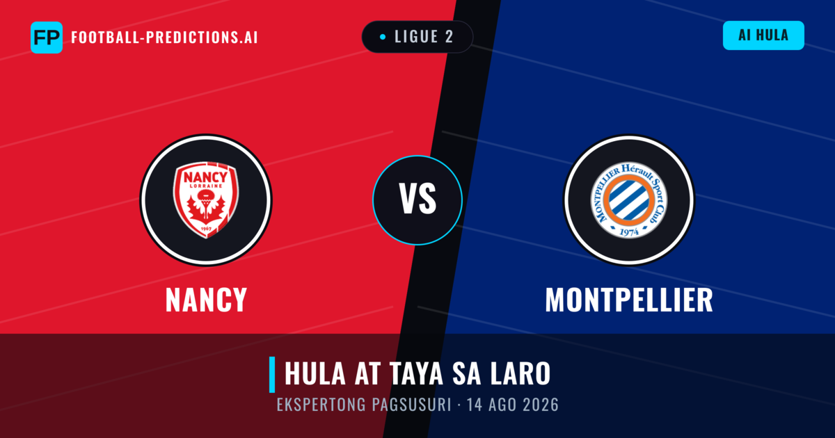 Nancy vs Montpellier — hula at preview ng laban