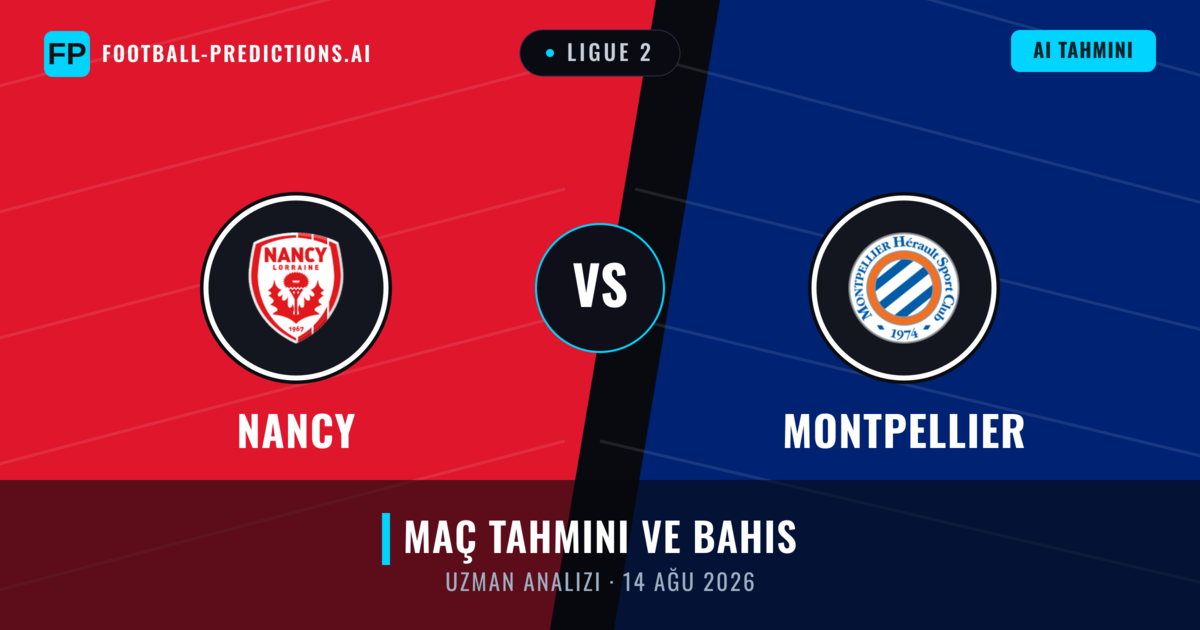 Nancy - Montpellier — maç tahmini ve önizleme