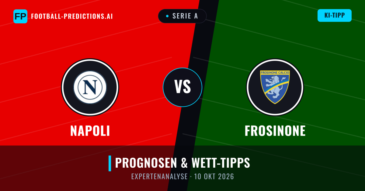 Napoli vs Frosinone — Prognose und Spielvorschau