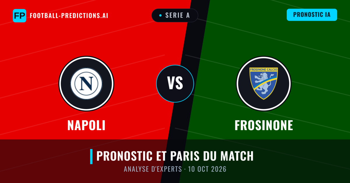 Napoli vs Frosinone — pronostic et avant-match