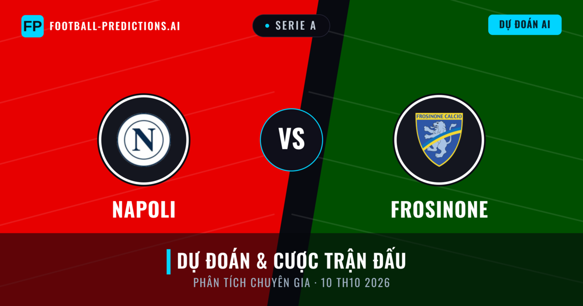 Napoli vs Frosinone — dự đoán và xem trước trận đấu