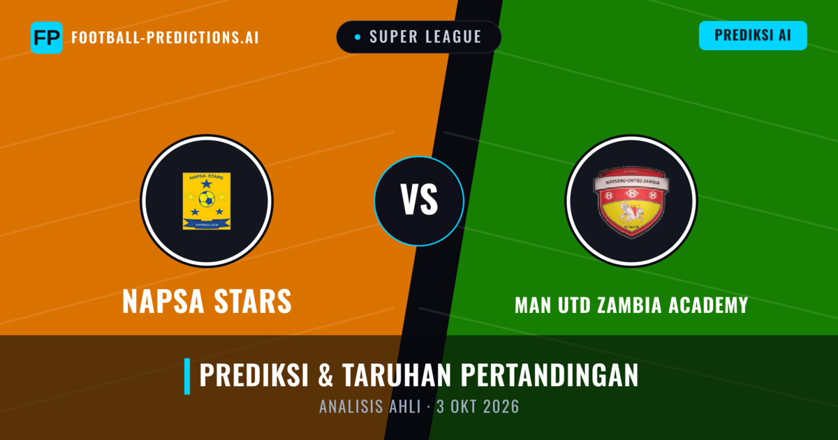 Bintang NAPSA vs Akademi Man Utd Zambia — prediksi dan pratinjau pertandingan