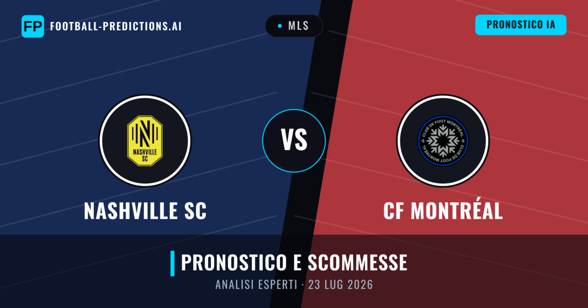 Nashville SC vs CF Montréal — pronostico e anteprima del match
