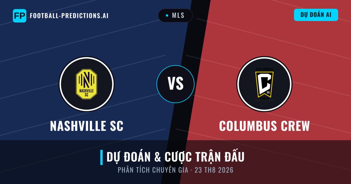 Nashville SC vs Columbus Crew — dự đoán và xem trước trận đấu