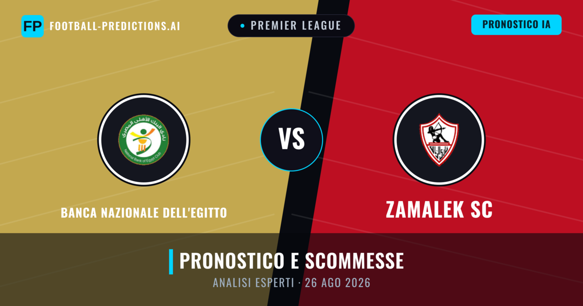 Banca Nazionale dell'Egitto vs Zamalek SC — pronostico e anteprima del match