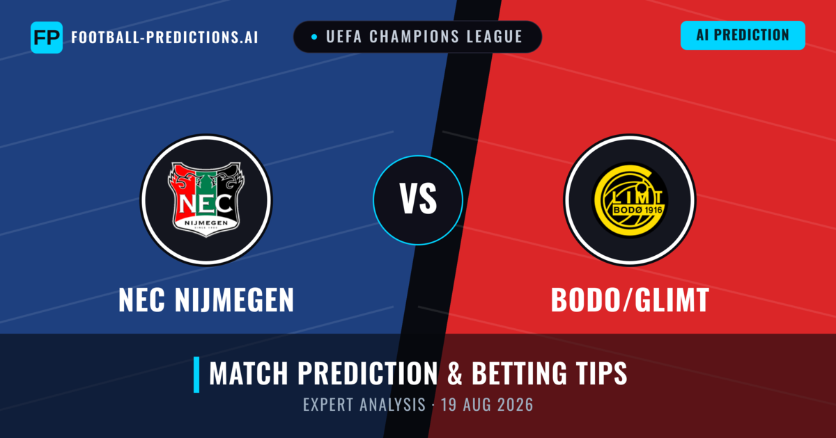NEC Nijmegen vs Bodo/Glimt — match prediction & preview