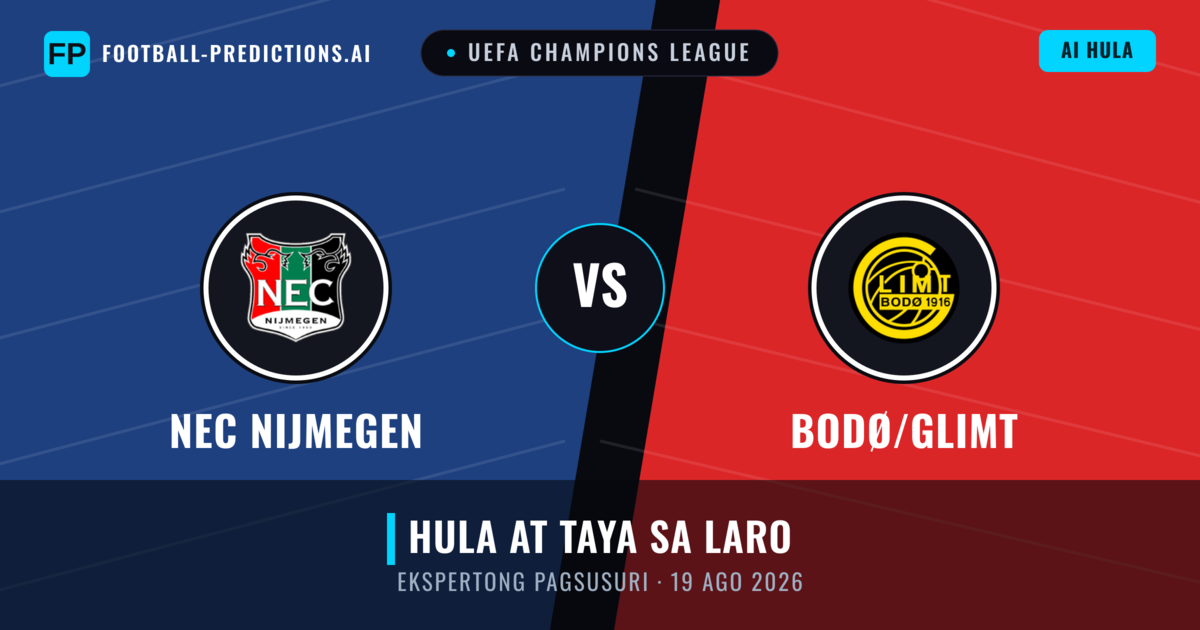 NEC Nijmegen vs Bodø/Glimt — hula at preview ng laban