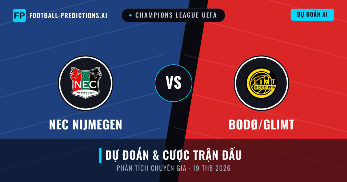 NEC Nijmegen vs Bodø/Glimt — dự đoán và xem trước trận đấu