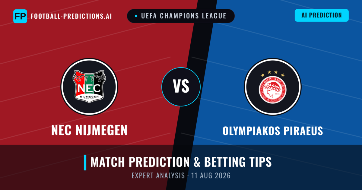 NEC Nijmegen vs Olympiakos Piraeus — match prediction & preview