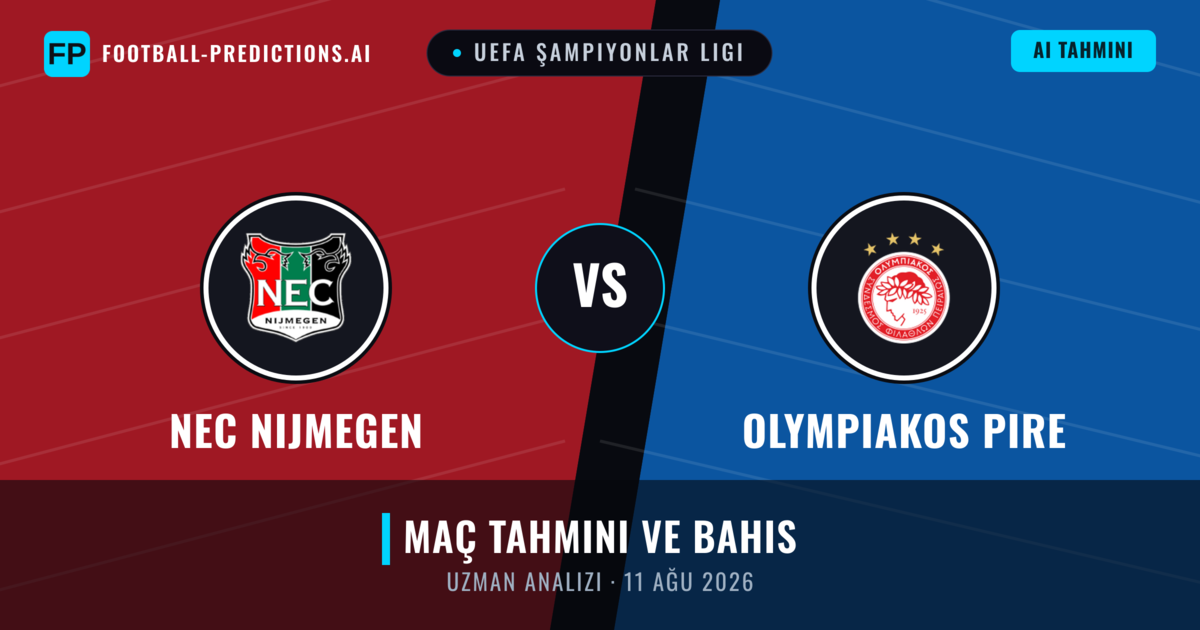 NEC Nijmegen - Olympiakos Pire — maç tahmini ve önizleme