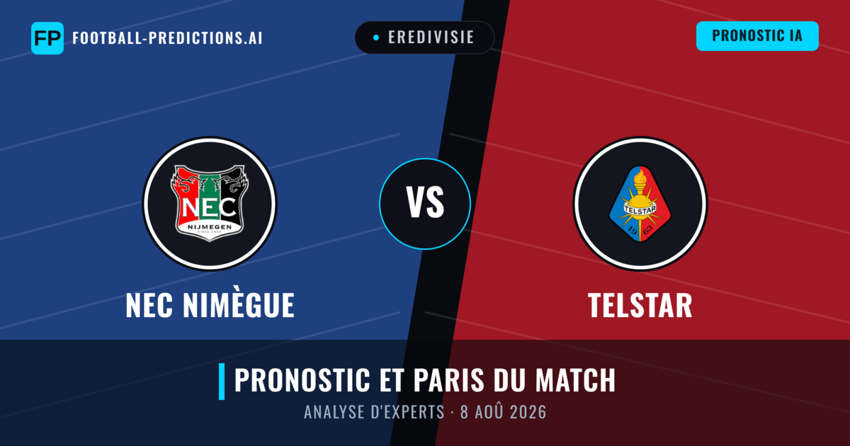 NEC Nimègue vs Telstar — pronostic et avant-match