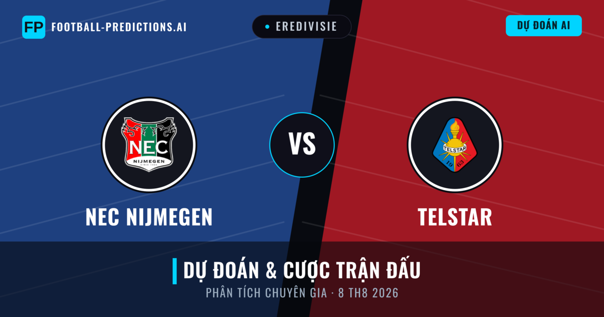 NEC Nijmegen vs Telstar — dự đoán và xem trước trận đấu