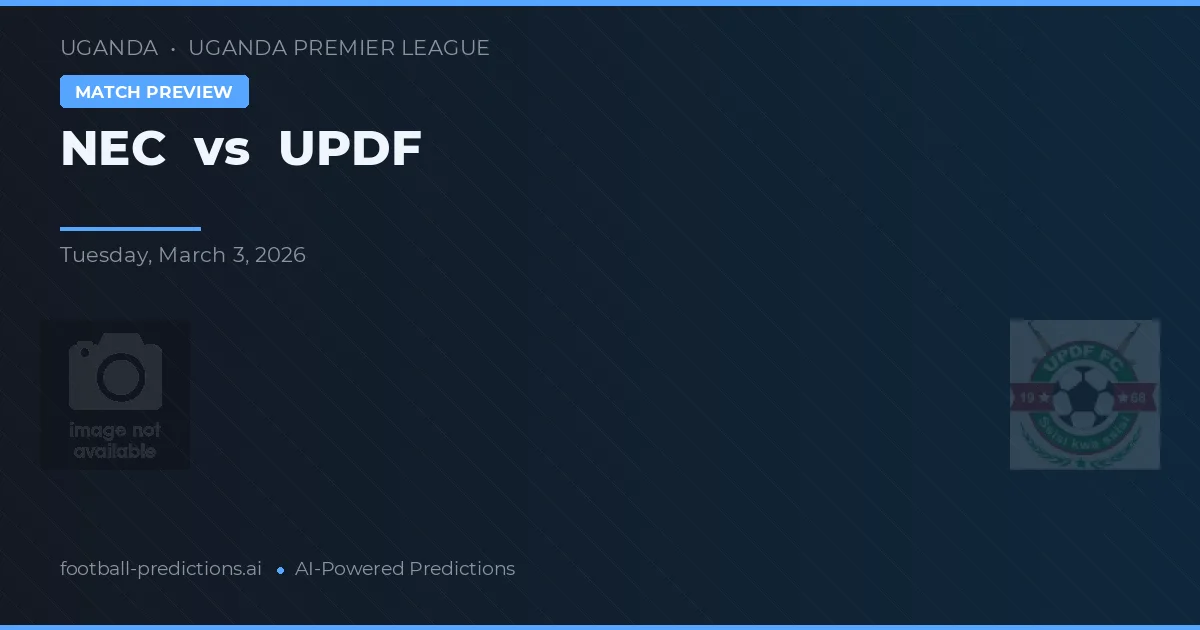 NEC vs UPDF — hula at preview ng laban