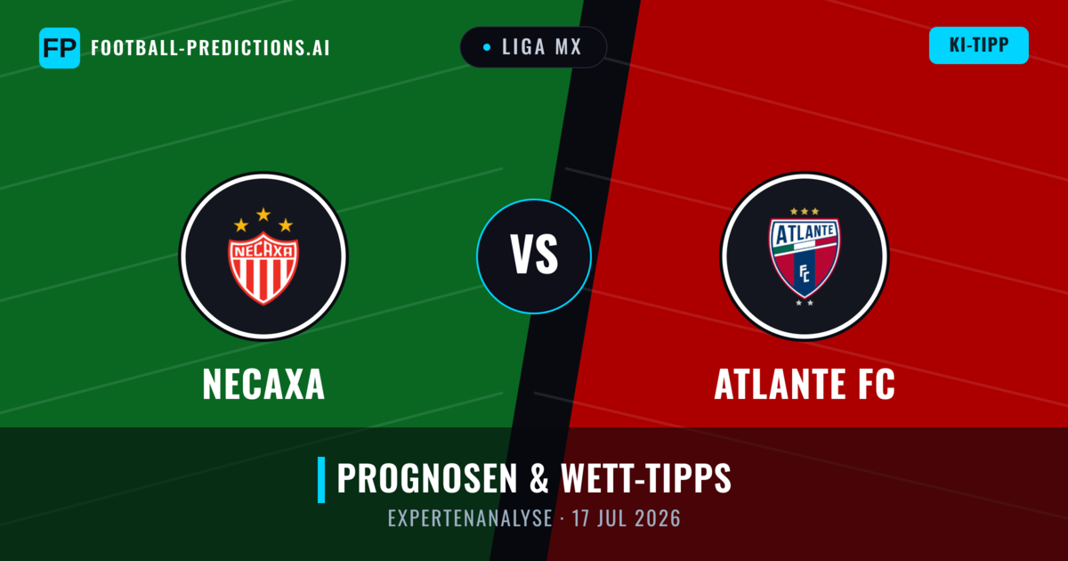 Necaxa vs Atlante FC — Prognose und Spielvorschau