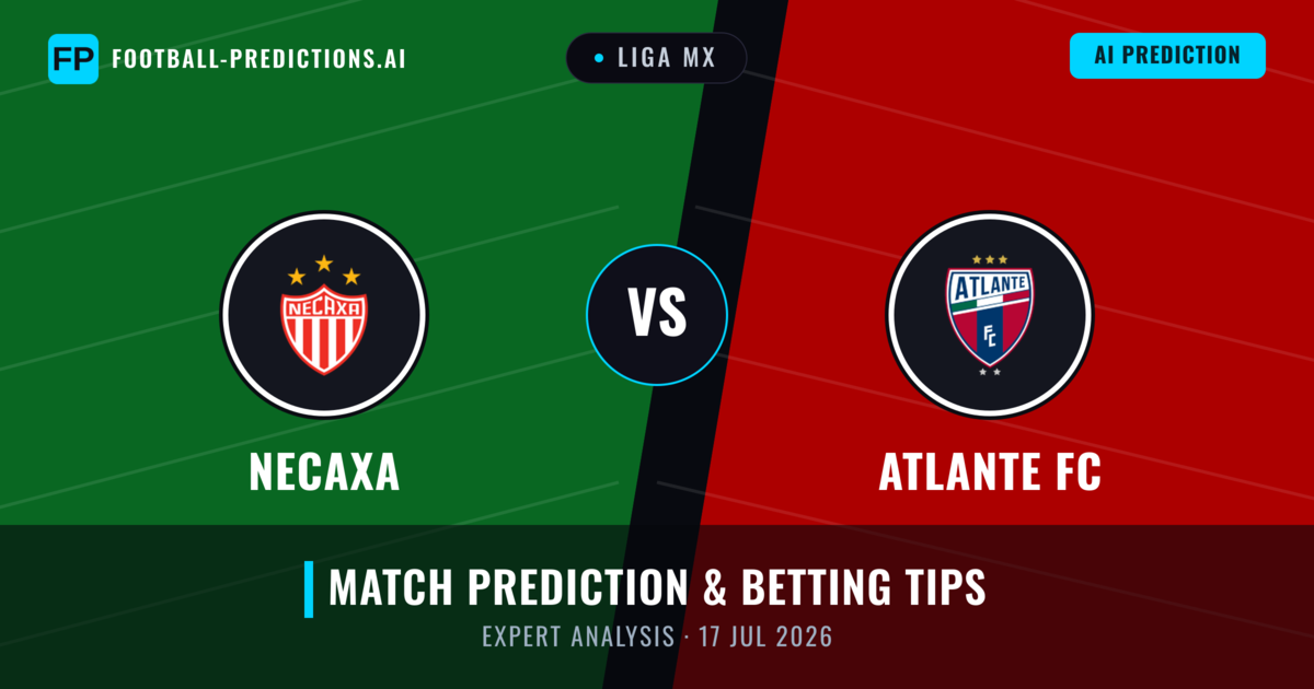 Necaxa vs Atlante FC — match prediction & preview
