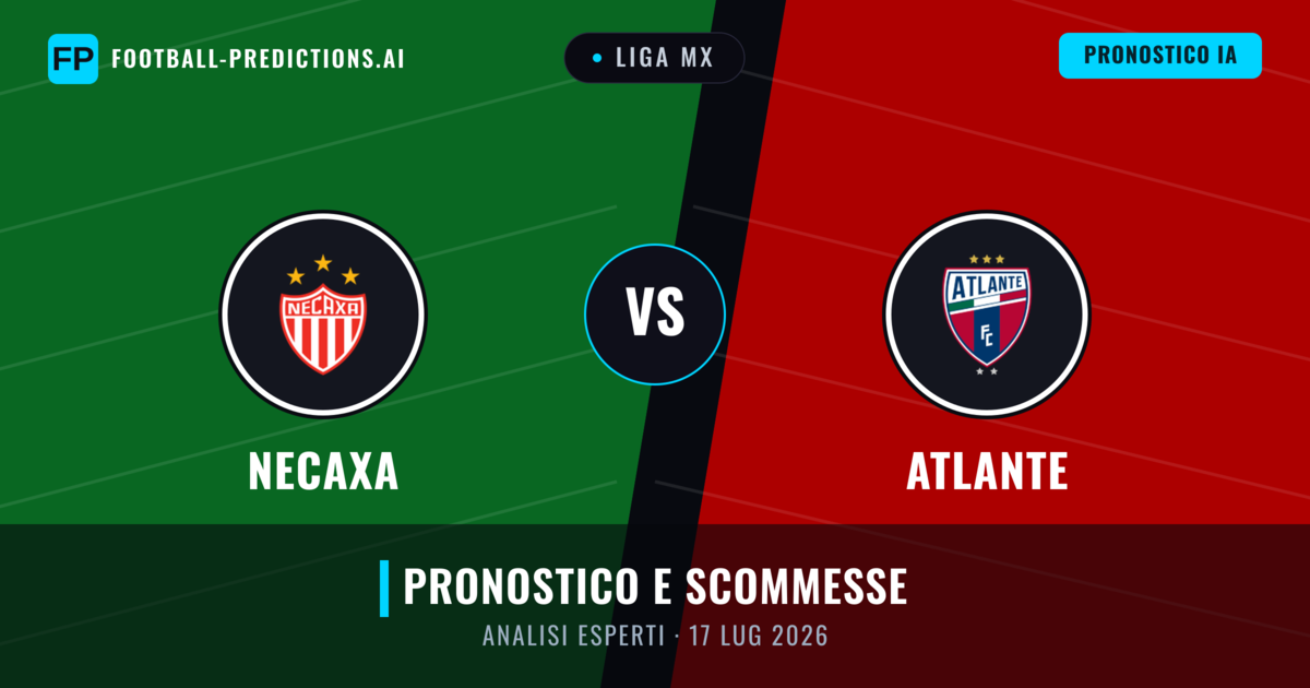 Necaxa vs Atlante — pronostico e anteprima del match