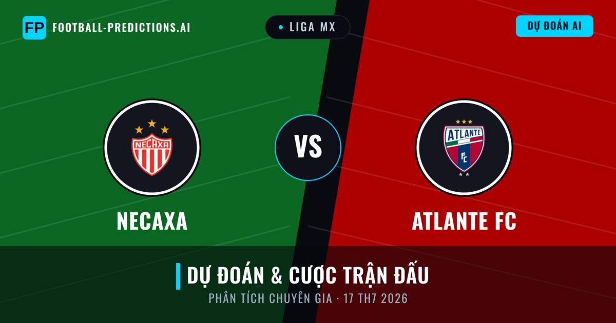 Necaxa vs Atlante FC — dự đoán và xem trước trận đấu