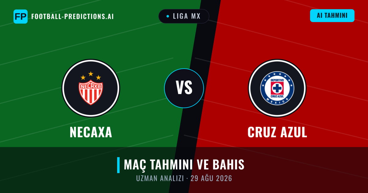 Necaxa - Cruz Azul — maç tahmini ve önizleme