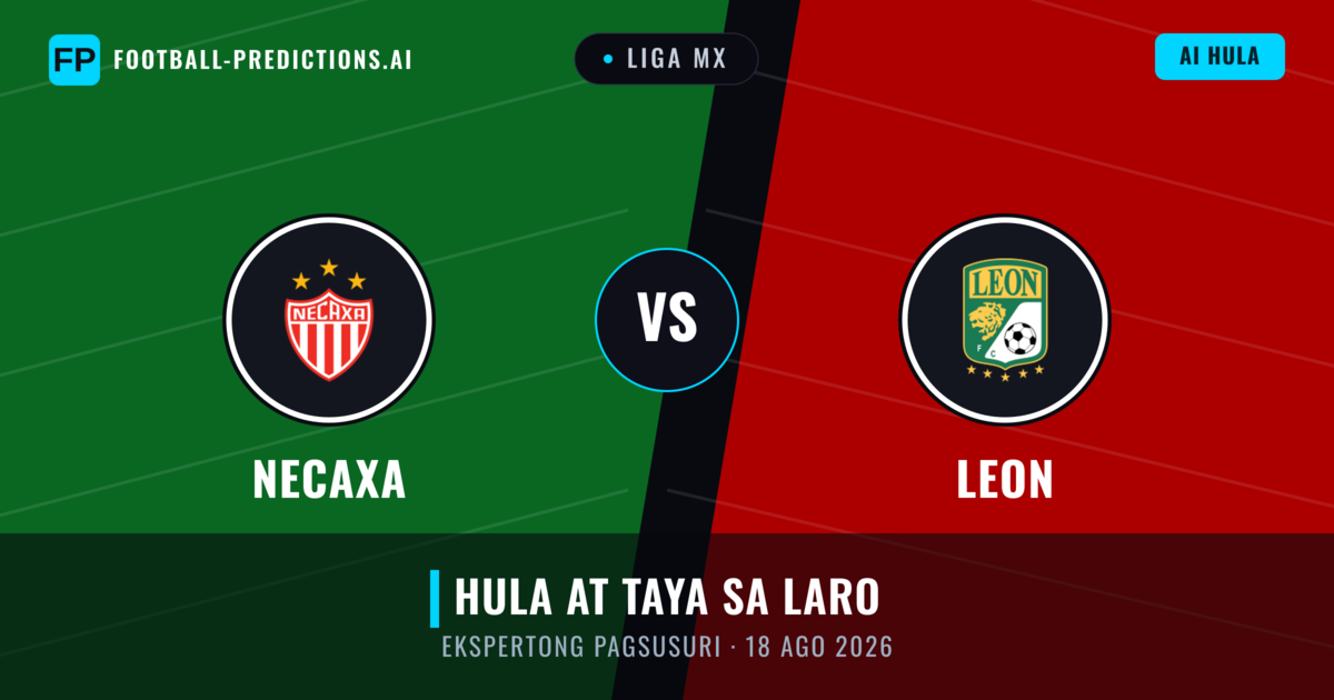 Necaxa vs Leon — hula at preview ng laban