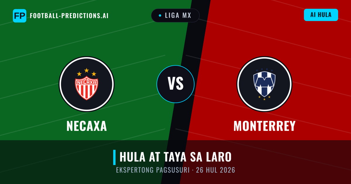 Necaxa vs Monterrey — hula at preview ng laban