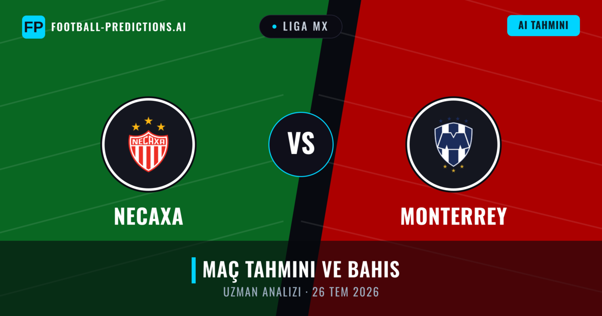 Necaxa - Monterrey — maç tahmini ve önizleme
