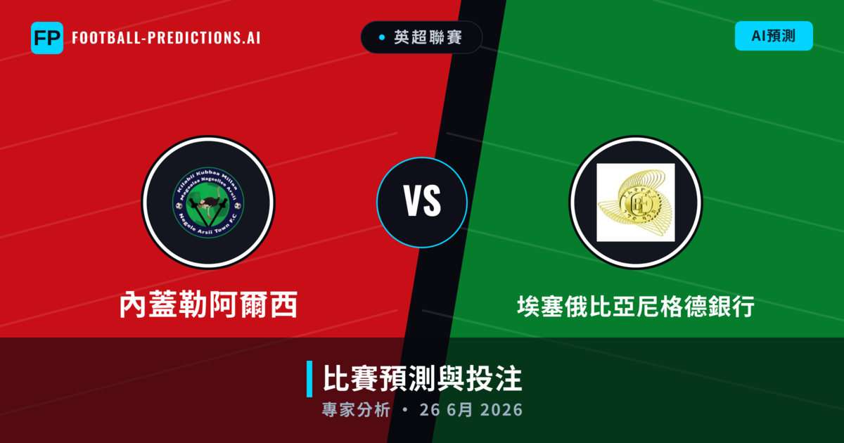 內蓋勒阿爾西 vs 埃塞俄比亞尼格德銀行 — 比赛预测和前瞻