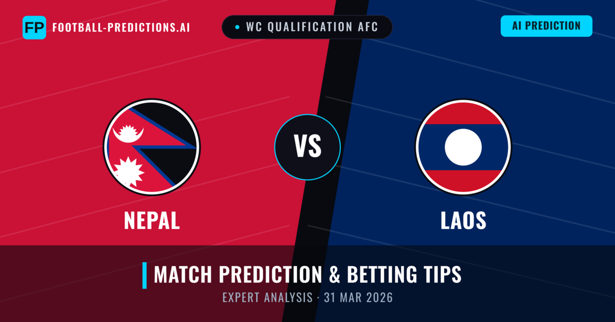 Nepal vs Laos — match prediction & preview