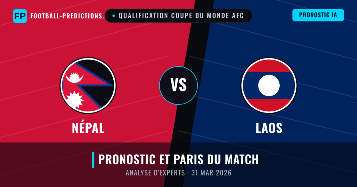 Népal vs Laos — pronostic et avant-match