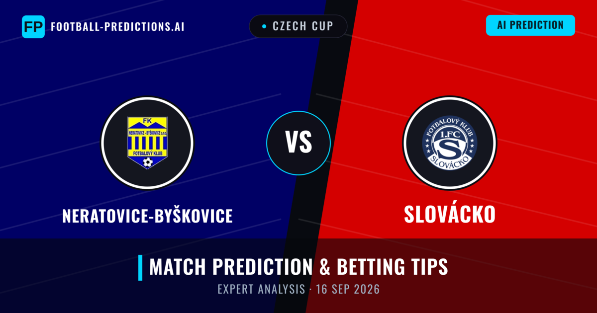Neratovice-Byškovice vs Slovácko — match prediction & preview