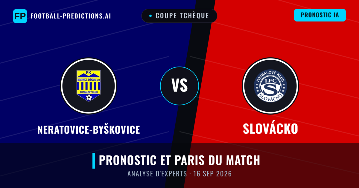 Neratovice-Byškovice vs Slovácko — pronostic et avant-match