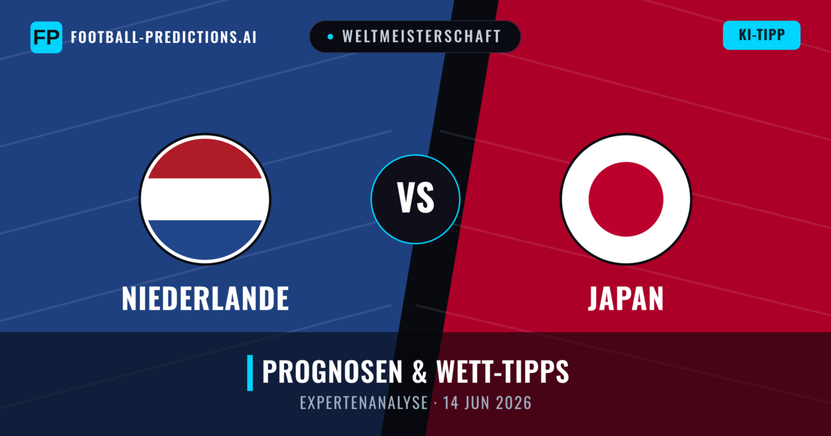 Niederlande vs Japan — Prognose und Spielvorschau