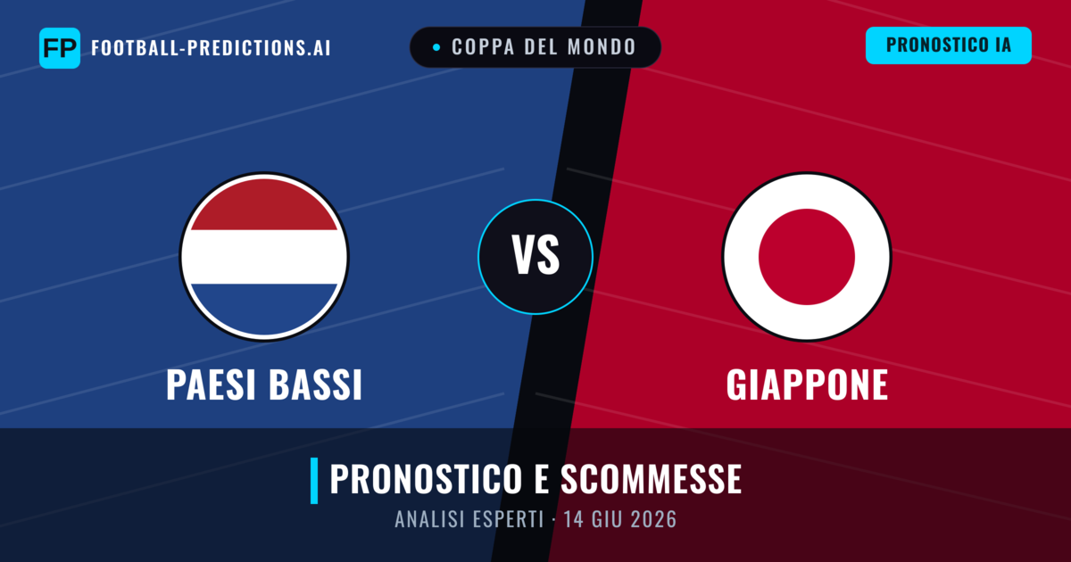 Paesi Bassi vs Giappone — pronostico e anteprima del match