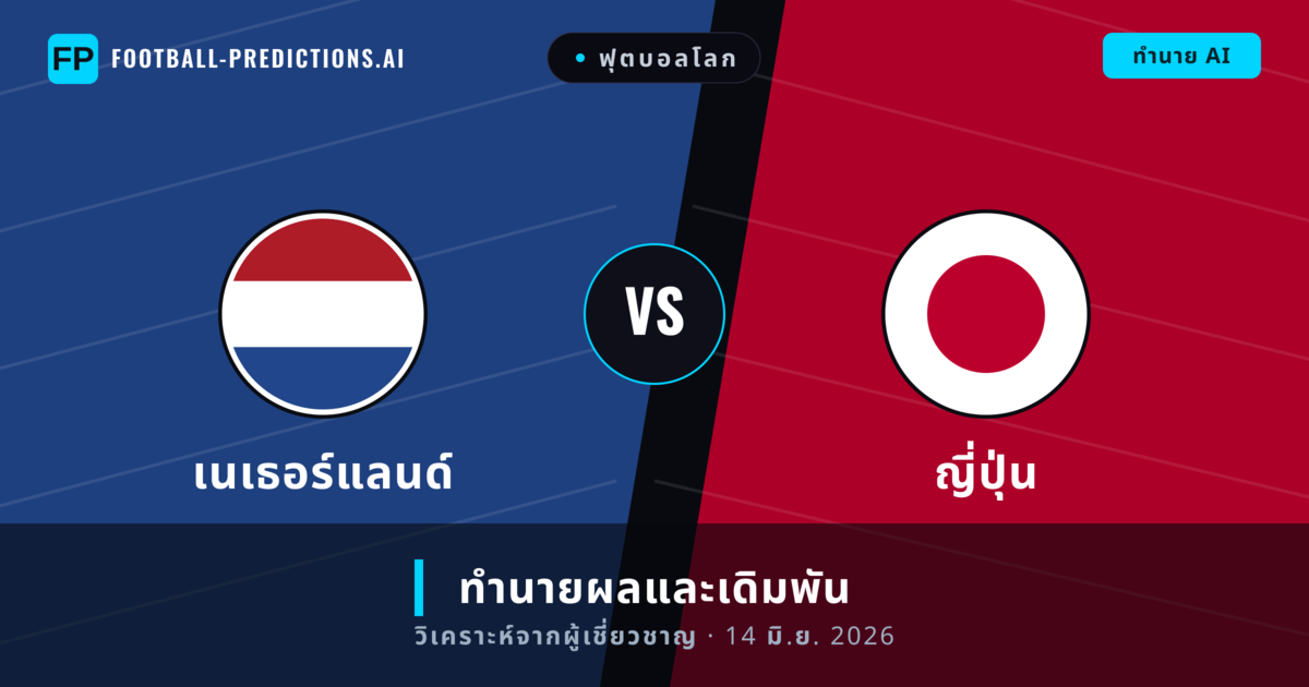 เนเธอร์แลนด์ พบ ญี่ปุ่น — ทำนายผลและพรีวิวการแข่งขัน
