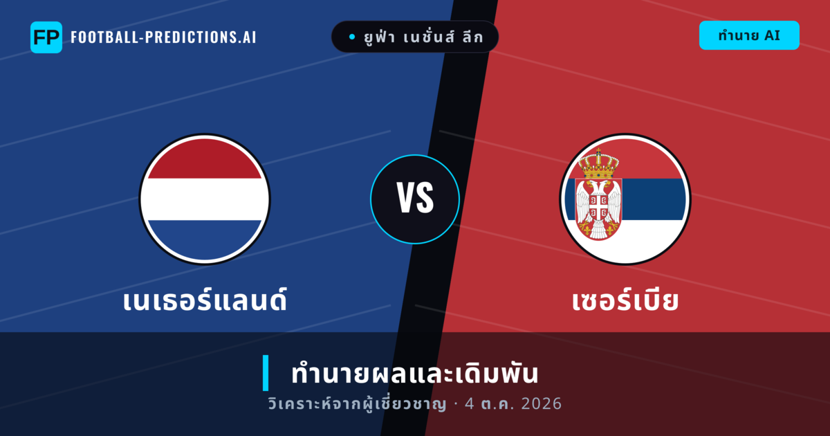 เนเธอร์แลนด์ พบ เซอร์เบีย — ทำนายผลและพรีวิวการแข่งขัน