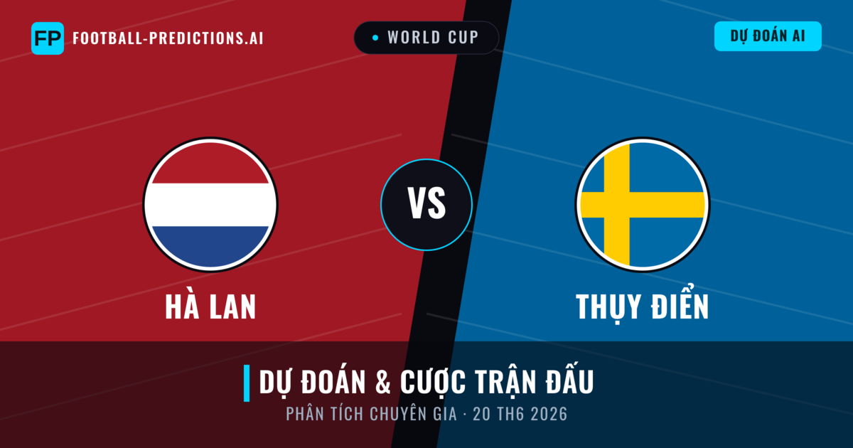 Hà Lan vs Thụy Điển — dự đoán và xem trước trận đấu