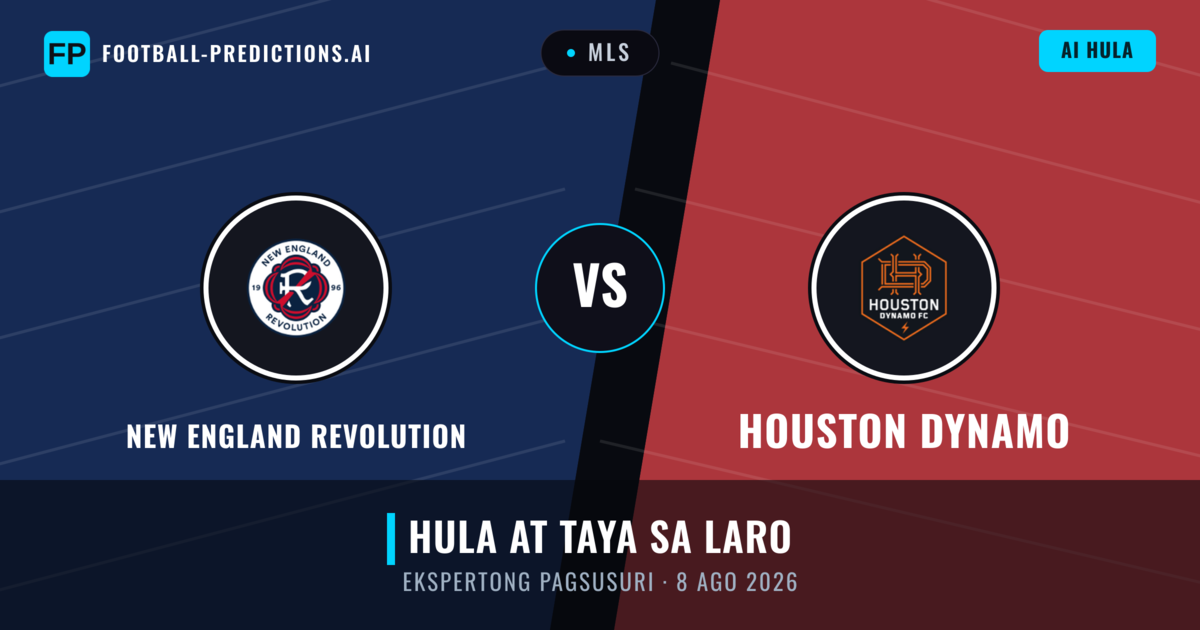 New England Revolution vs Houston Dynamo — hula at preview ng laban