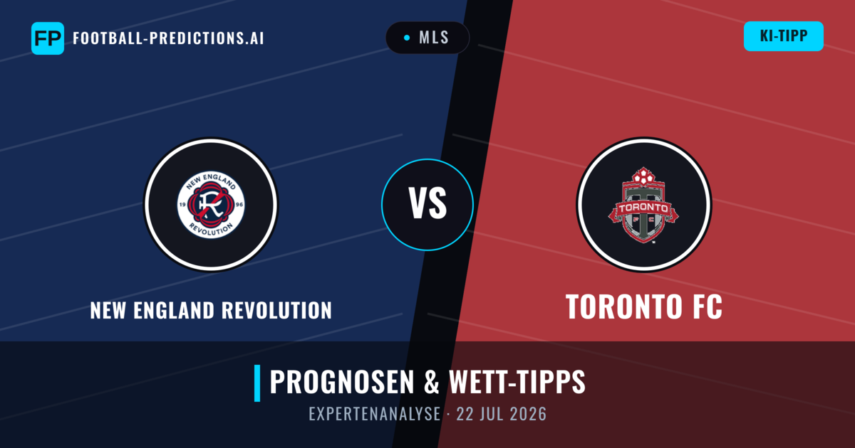 New England Revolution vs Toronto FC — Prognose und Spielvorschau