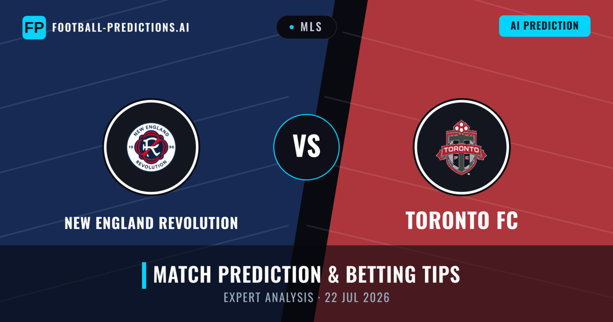 New England Revolution vs Toronto FC — match prediction & preview