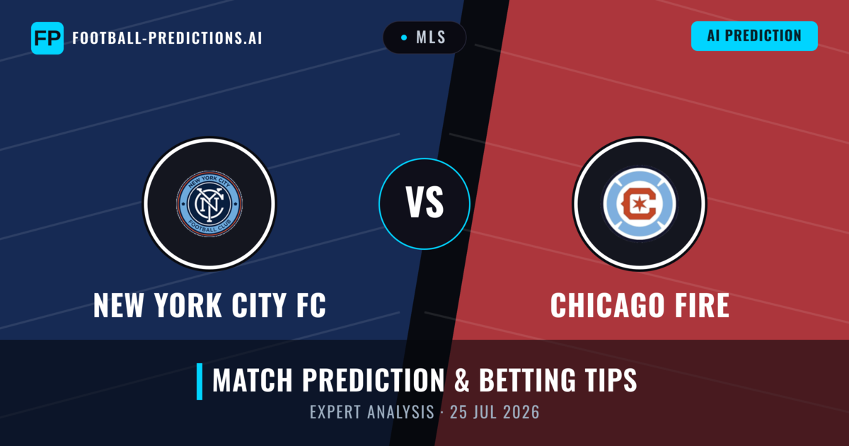 New York City FC vs Chicago Fire — match prediction & preview