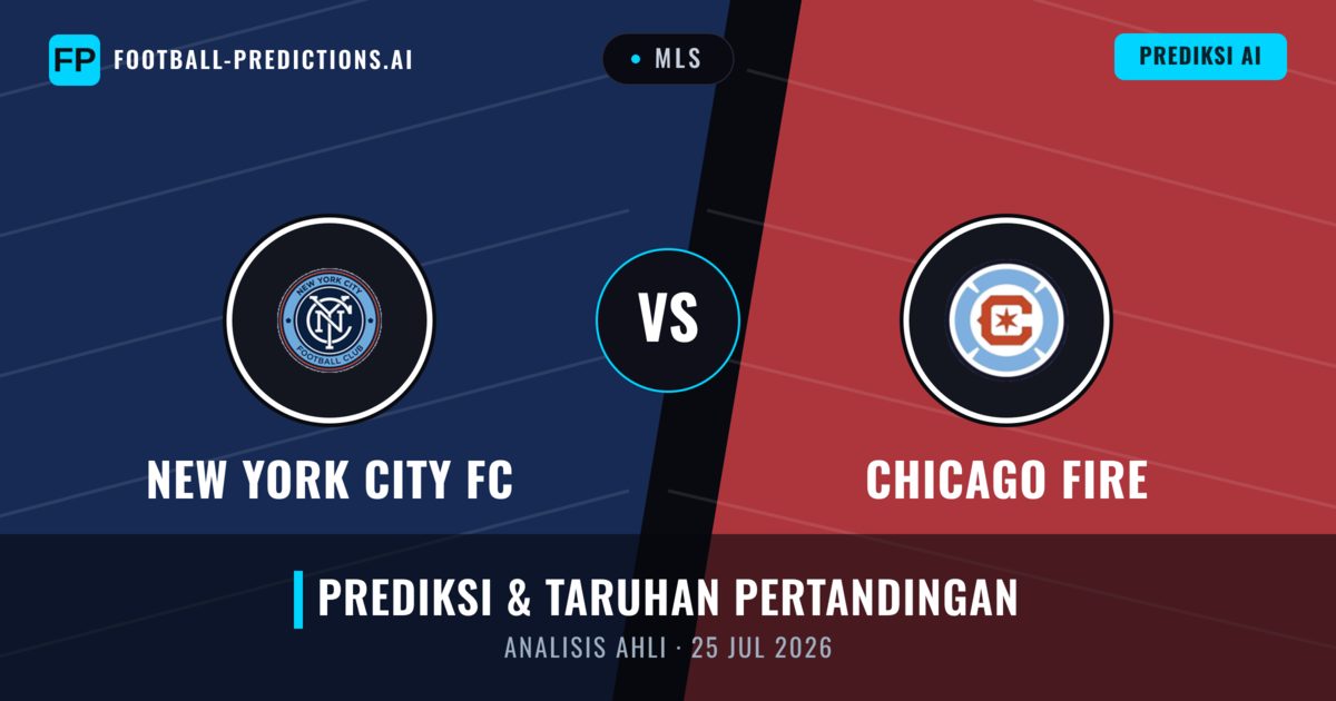 New York City FC vs Chicago Fire — prediksi dan pratinjau pertandingan
