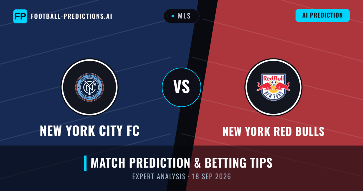 New York City FC vs New York Red Bulls — match prediction & preview