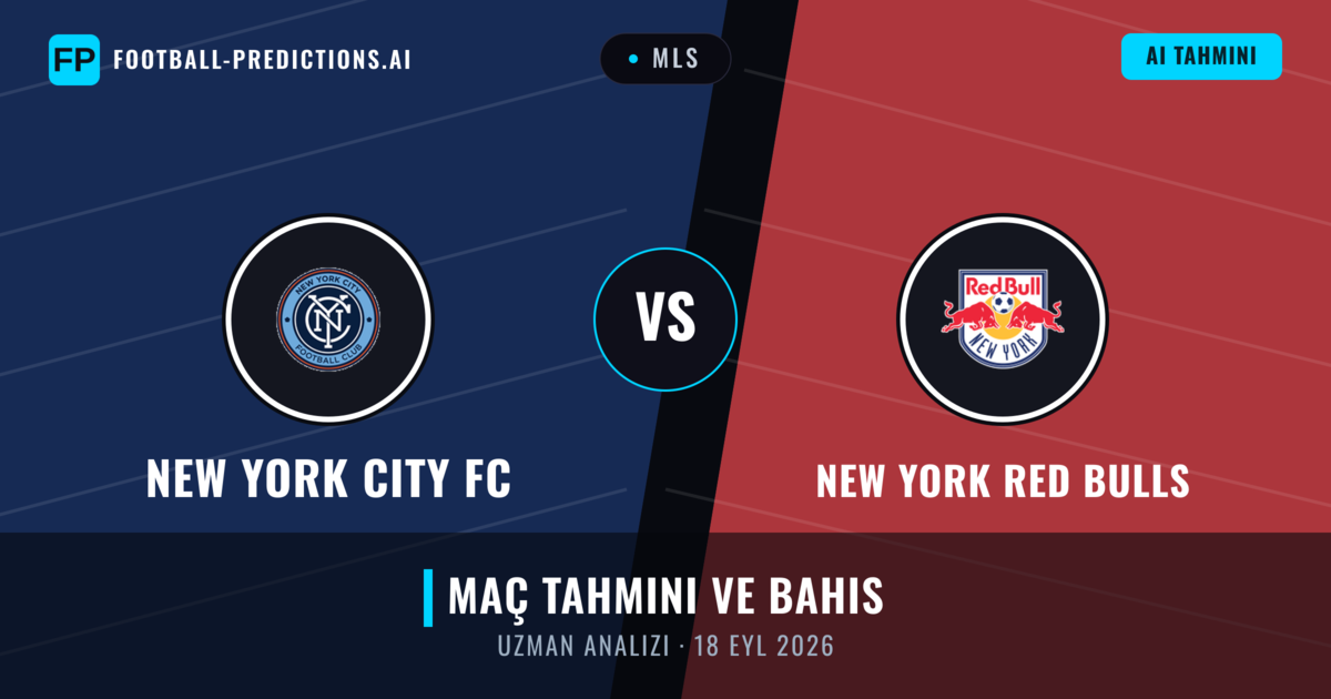 New York City FC - New York Red Bulls — maç tahmini ve önizleme