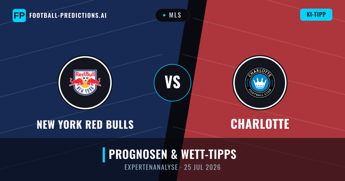 New York Red Bulls vs Charlotte — Prognose und Spielvorschau