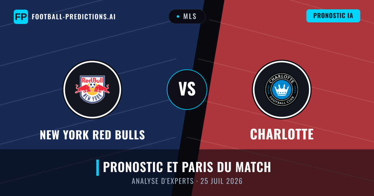 New York Red Bulls vs Charlotte — pronostic et avant-match