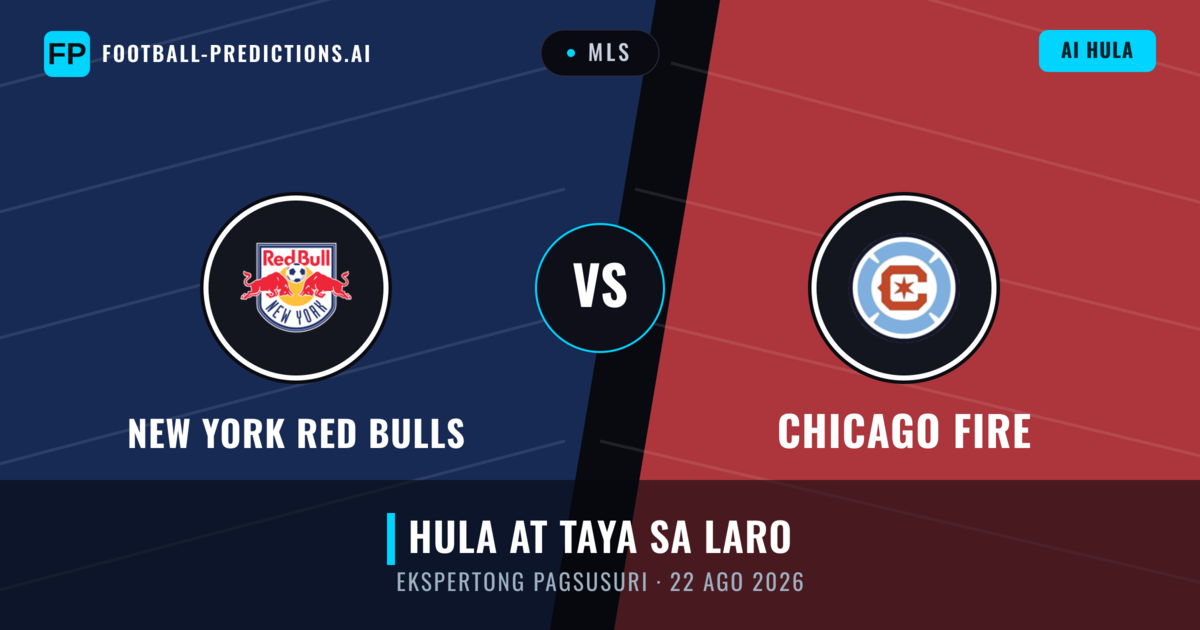 New York Red Bulls vs Chicago Fire — hula at preview ng laban